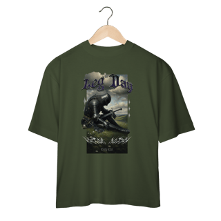 Nome do produto Camiseta Oversized Evil Leg Day