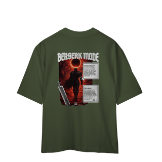 Nome do produto Camiseta Oversized Berserk mode