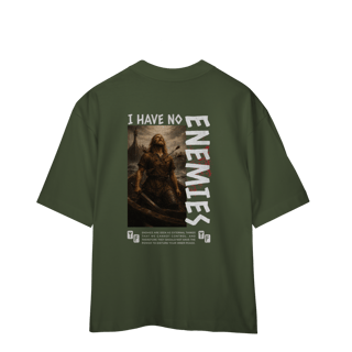 Nome do produto Camiseta Oversized Não tenho Inimigos