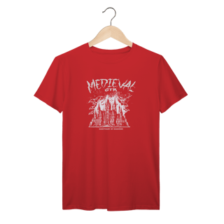 Nome do produto Camiseta Premium The Iron Fortress – Medieval Gym