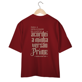 Nome do produto Camiseta Oversized Versão Prime