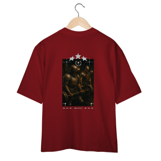 Nome do produto Camiseta Oversized Twin Blades – Medieval Gym