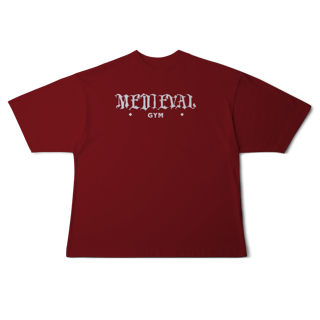 Nome do produto Camiseta Oversized Twin Blades – Medieval Gym