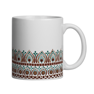Caneca Raízes – Café com Arte