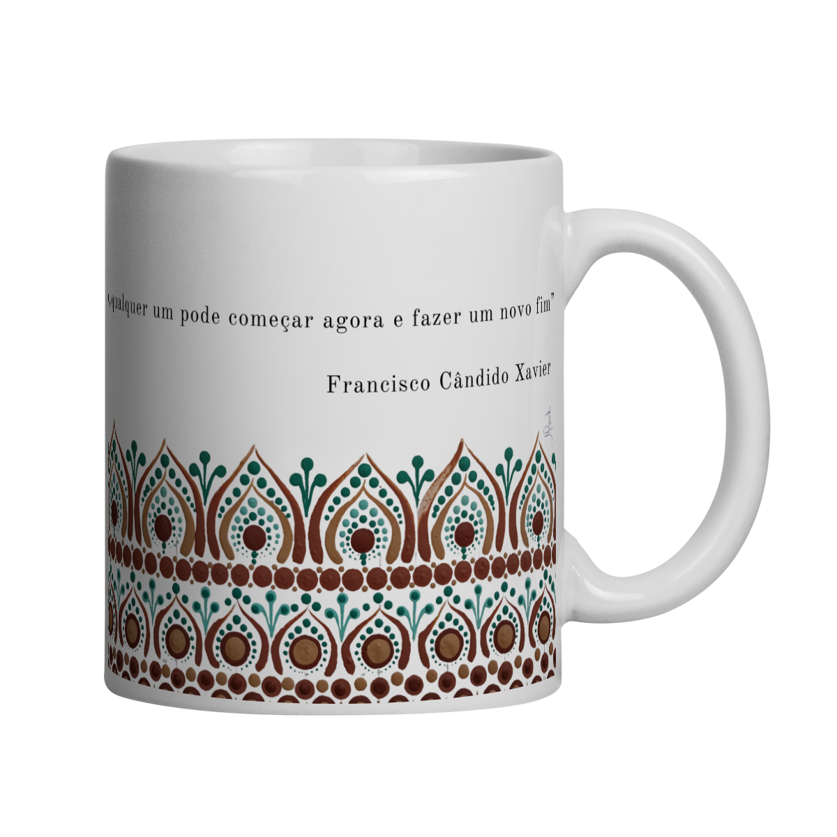 Nome do produto: Caneca Raízes – Chico Xavier