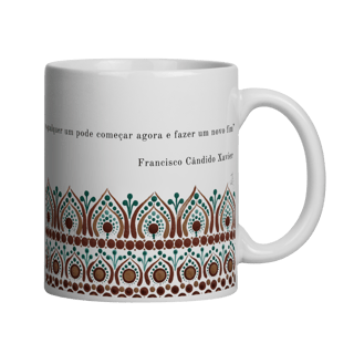 Caneca Raízes – Chico Xavier
