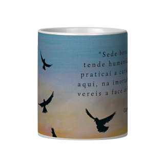 Nome do produto Caneca Pôr do Sol da Caridade – Castro Alves