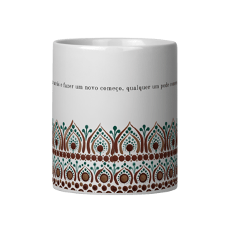 Nome do produto Caneca Raízes – Chico Xavier