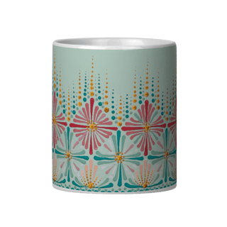 Nome do produto Caneca Jardim da Tarsila - Verde 