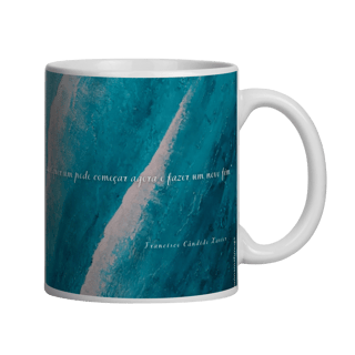 Caneca Horizonte Azul - Chico Xavier