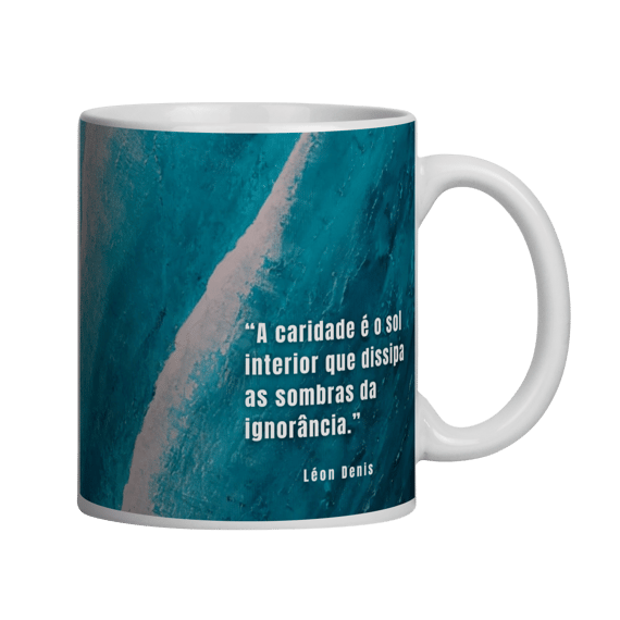 Caneca Luz do Mar – Léon Denis