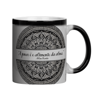 Caneca Mágica Prece - Allan Kardec