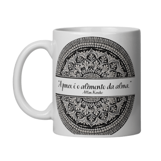 Nome do produto Caneca Prece - Allan Kardec