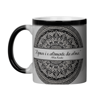 Nome do produto Caneca Mágica Prece - Allan Kardec