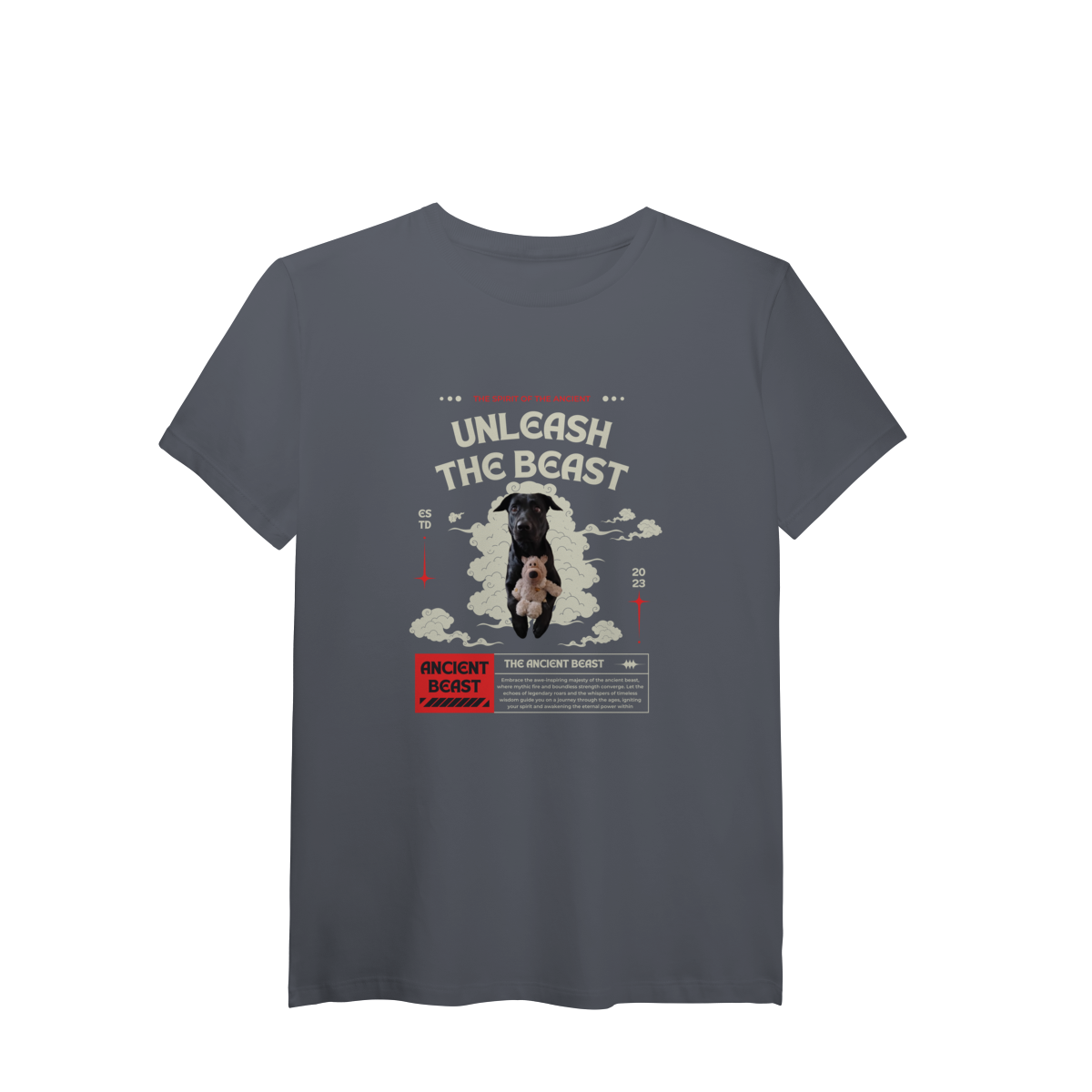 Nome do produto: Camiseta Prima Unleash The Beast Unissex