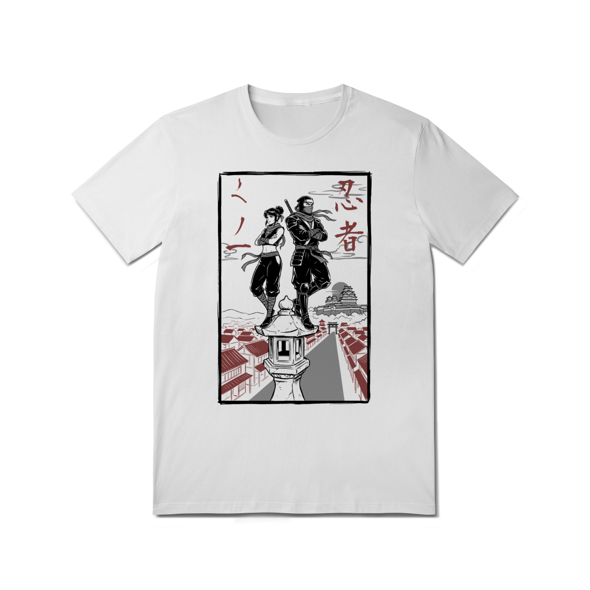 Nome do produto: T-shirt Shinobis Guardiões