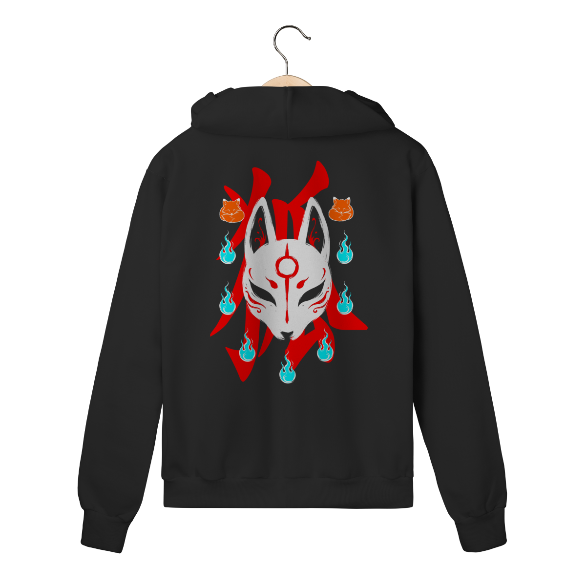 Nome do produto: Hoodie Espírito Kitsune