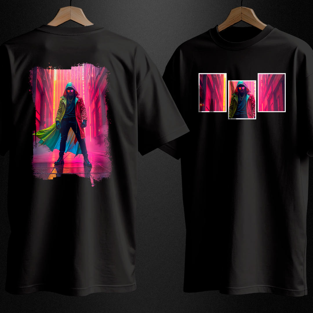 Nome do produto: Oversized - DJ Viajante Neon