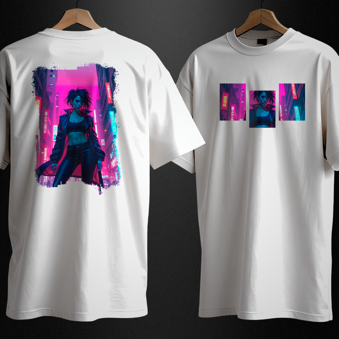 Nome do produto: Oversized - Operadora Cyberpunk