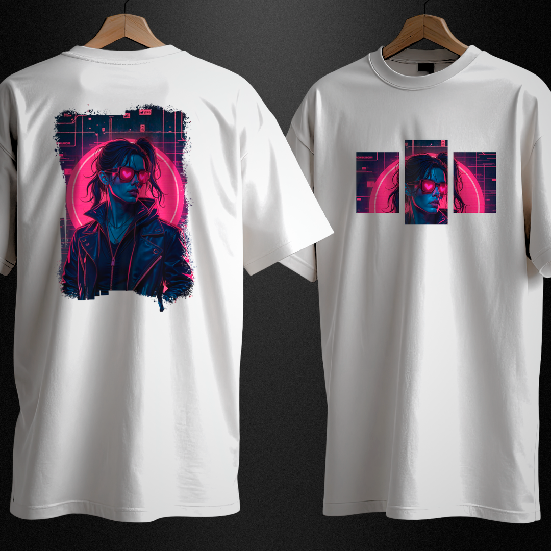 Nome do produto: Oversized - Coração em Neve