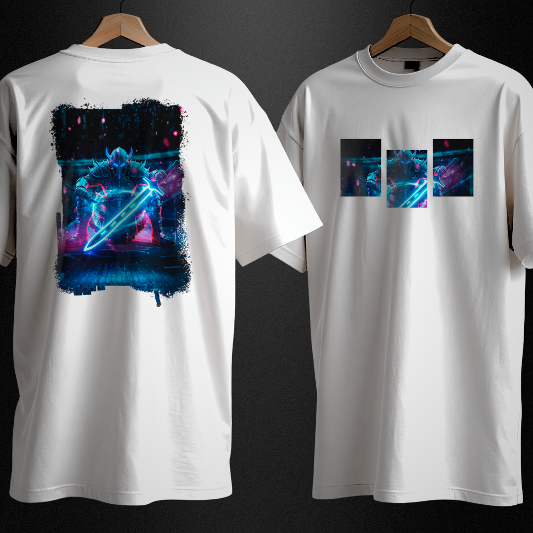 Nome do produto: Oversized - Cavaleiro de Fótons