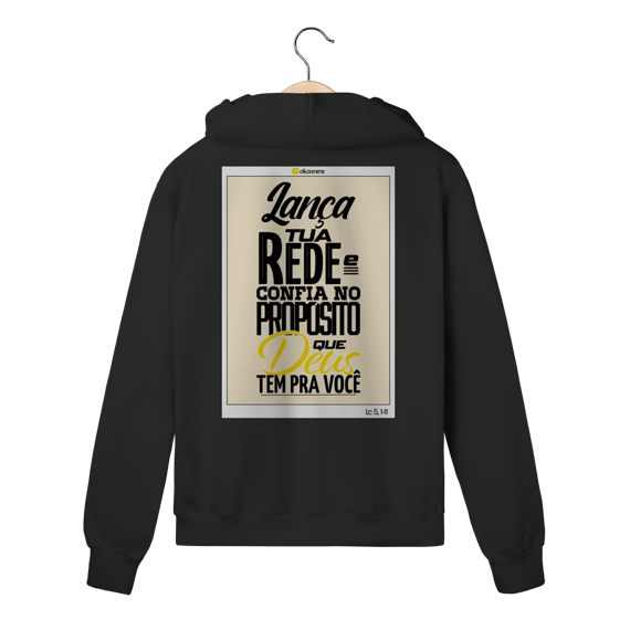 Lc 5 1-11 Moletom Zíper