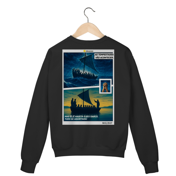 Mt 8 23-27 Moletom (costas)