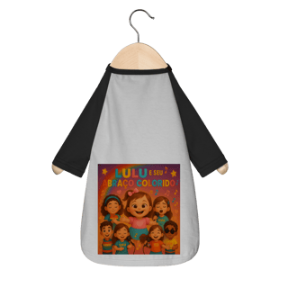 Lulu e Seu Abraço Colorido - Camisa Pet Dog Oficial