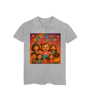 Nome do produto Lulu e Seu Abraço Colorido - Polo Feminina Oficial