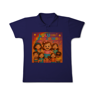 Nome do produto Lulu e Seu Abraço Colorido - Polo Feminina Oficial