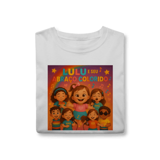 Nome do produto Lulu e Seu Abraço Colorido - T-Shirt Classic Oficial