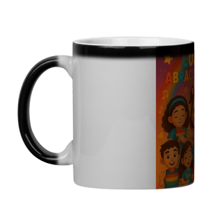 Nome do produto Lulu e Seu Abraço Colorido - Caneca Mágica Oficial