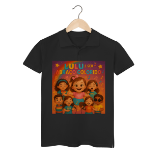 Nome do produto Lulu e Seu Abraço Colorido - Polo Feminina Oficial