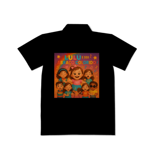 Nome do produto Lulu e Seu Abraço Colorido - Polo Oficial