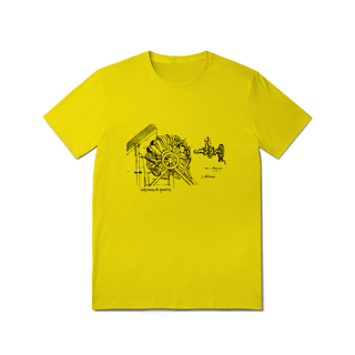 Nome do produto Camiseta Masculina Máquina Da Vinci 100% Algodão Quality