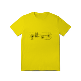 Nome do produto Camiseta Masculina Bicicleta Da Vinci 100% Algodão Quality