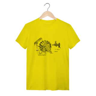 Nome do produto Camiseta Masculina Máquina Da Vinci 100% Algodão Quality