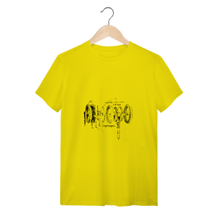 Nome do produto Camiseta Masculina Engranagem Da Vinci 100% Algodão Quality