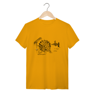Nome do produto Camiseta Masculina Máquina Da Vinci 100% Algodão Quality