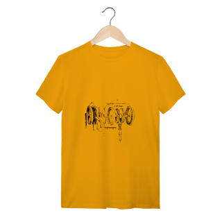 Nome do produto Camiseta Masculina Engranagem Da Vinci 100% Algodão Quality