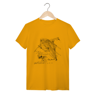 Nome do produto Camiseta Masculina Ornitóptero Da Vinci 100% Algodão Quality