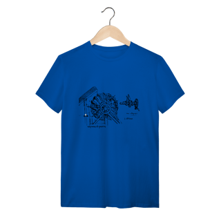 Nome do produto Camiseta Masculina Engranagem Da Vinci 100% Algodão Quality