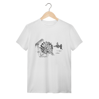 Nome do produto Camiseta Masculina Máquina Da Vinci 100% Algodão Quality