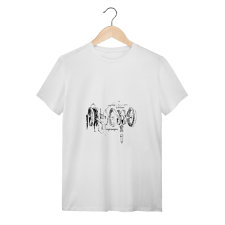 Nome do produto Camiseta Masculina Engranagem Da Vinci 100% Algodão Quality