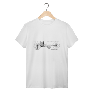 Nome do produto Camiseta Masculina Bicicleta Da Vinci 100% Algodão Quality