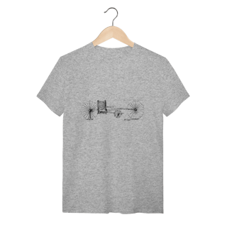 Nome do produto Camiseta Masculina Bicicleta Da Vinci 100% Algodão Quality