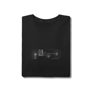 Nome do produto Camiseta Masculina Bicicleta Da Vinci 100% Algodão Quality