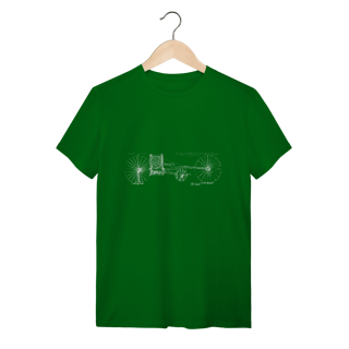 Nome do produto Camiseta Masculina Bicicleta Da Vinci 100% Algodão Quality