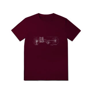 Nome do produto Camiseta Masculina Bicicleta Da Vinci 100% Algodão Quality