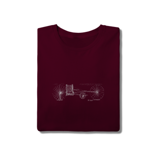 Nome do produto Camiseta Masculina Bicicleta Da Vinci 100% Algodão Quality